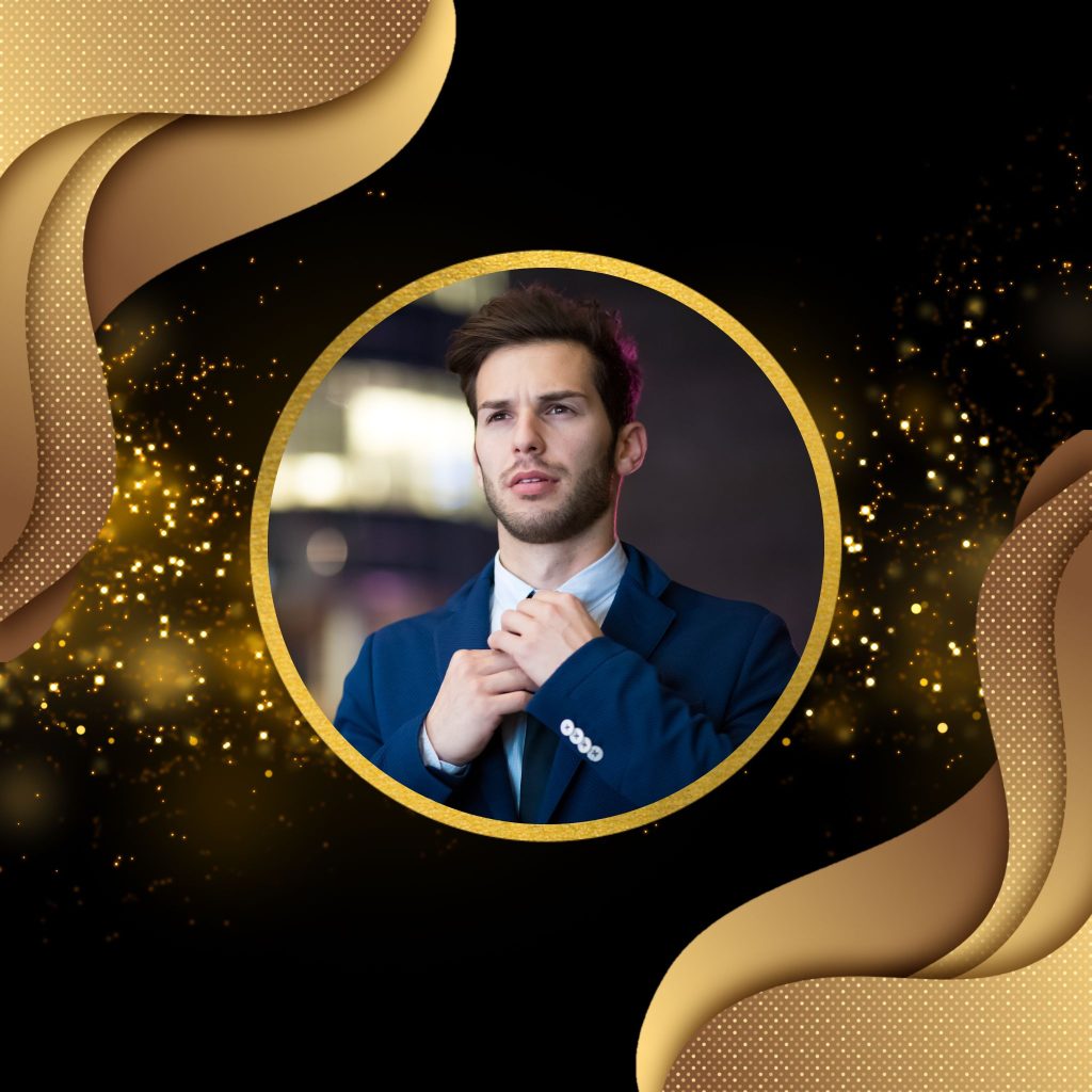 Black ang Gold Luxury Business Facebook Profile Picture