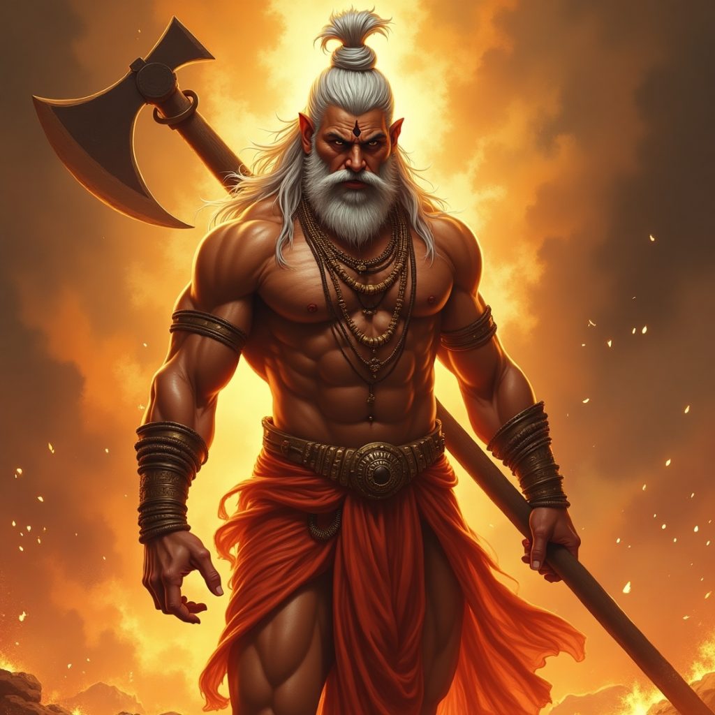 Lord Shiva, the god of gods, stands confidently in front of a vibrant fire, symbolizing transformation and energy