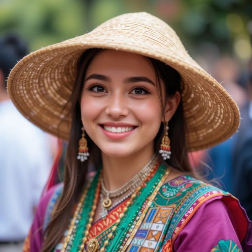 Smile DP PRoProfileDP_ Cultural Smile 🕌😊_ A smile wearing traditional attire, celebrating cultural pride