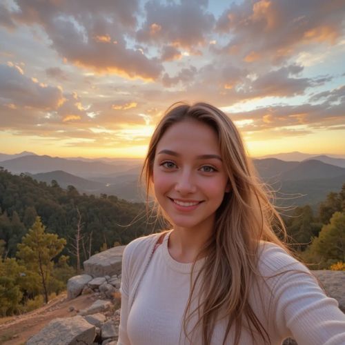 Smile DP PRoProfileDP_ Sunset Smile 🌅😊_ A smile captured during a breathtaking sunset view