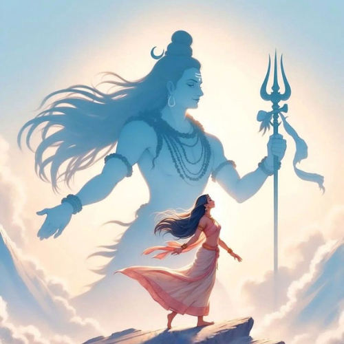 parvati with shiv