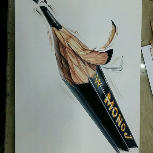 pencil art