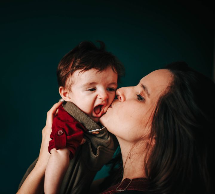 Love Between Mother and Baby