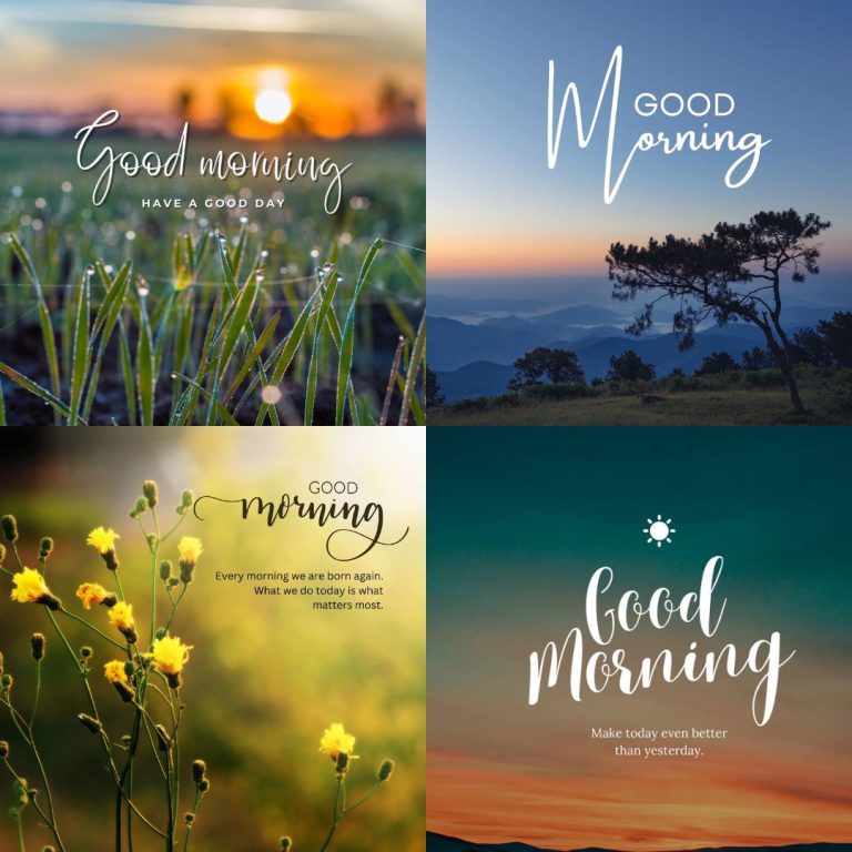 Natural Images Good Morning