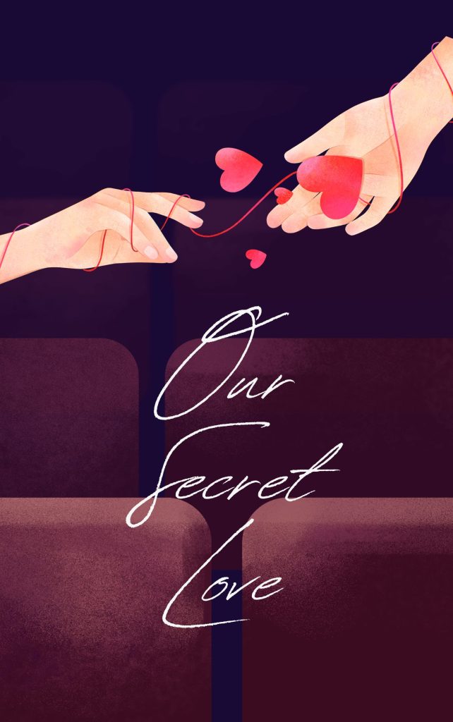 Cute Simple Illustrative Love Romance Book Cover
