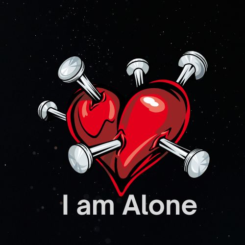 Cover of I Am Alone by Jason Alexander, featuring a solitary figure against a muted background