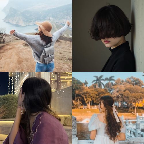 Hidden Face Girl DP For Instagram