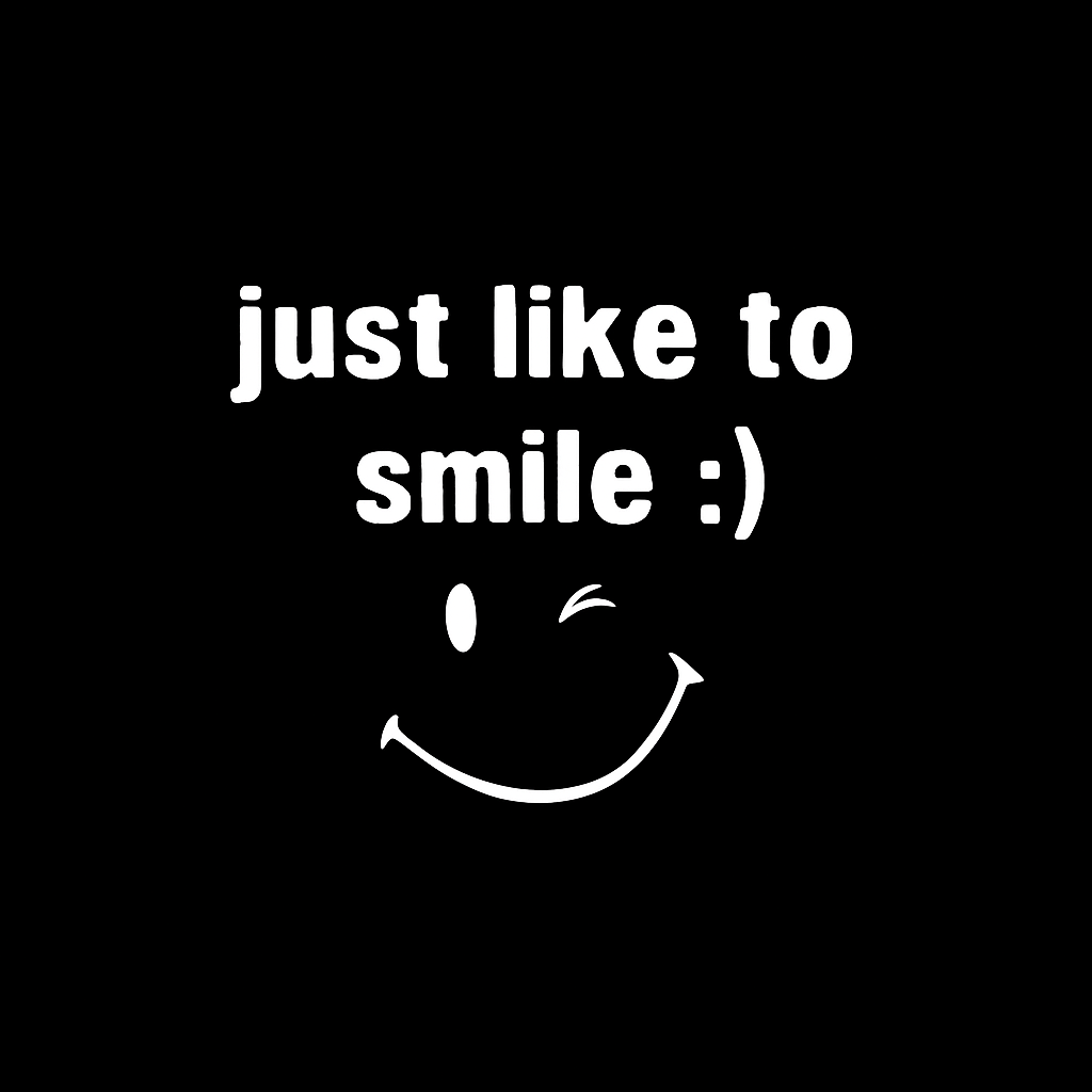 A person smiling brightly, radiating joy and positivity in a cheerful setting